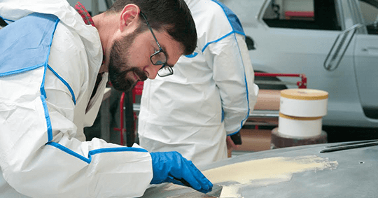 Подготовка к окраске